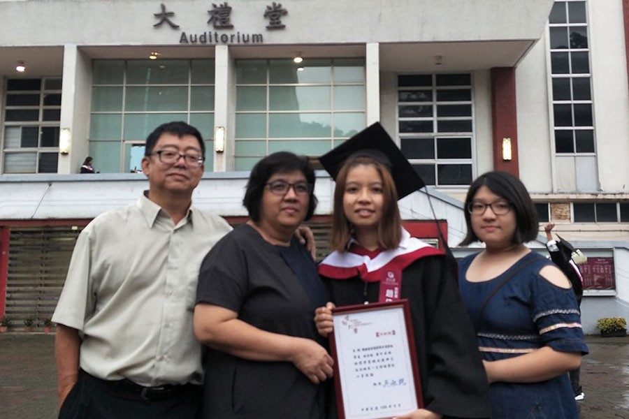Alumni Zhao Jia Yi Won the 107th Shih Hsin Award of  Shih Hsin University